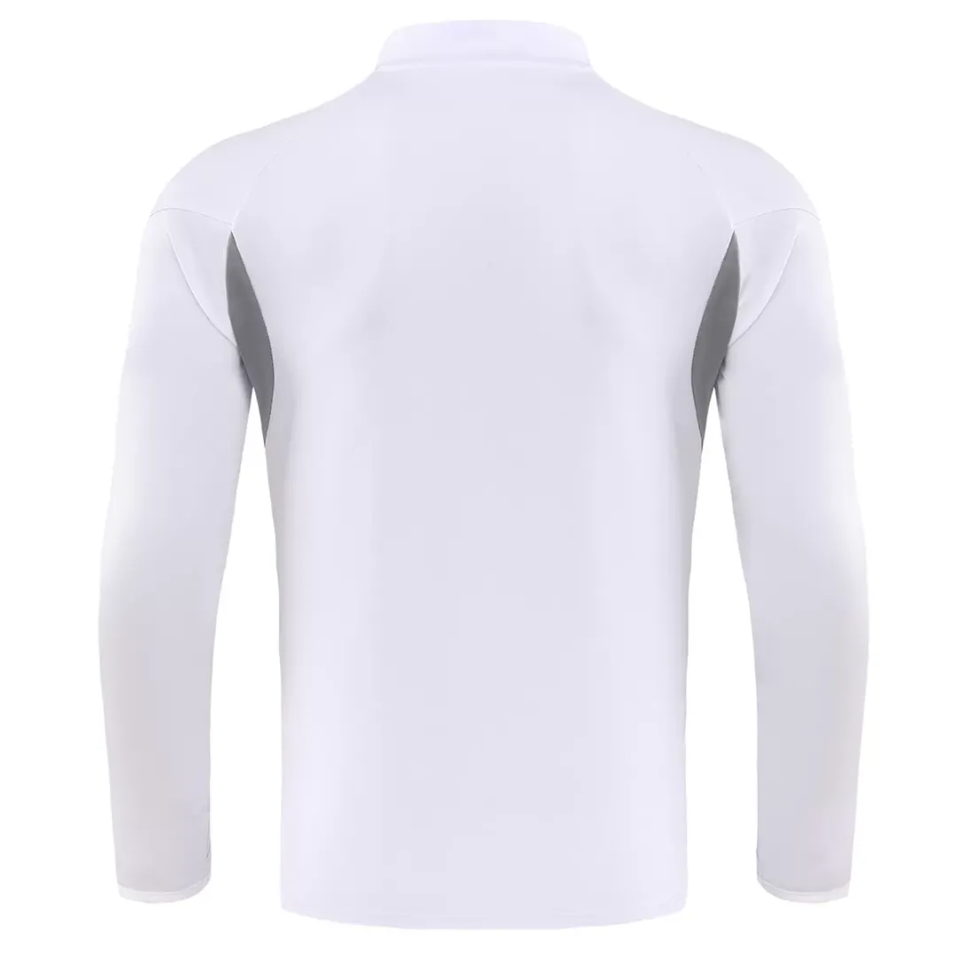 Real Madrid 1/4 Zipper Sweat Kit(Top+Pants) 2025/26 - Image 4