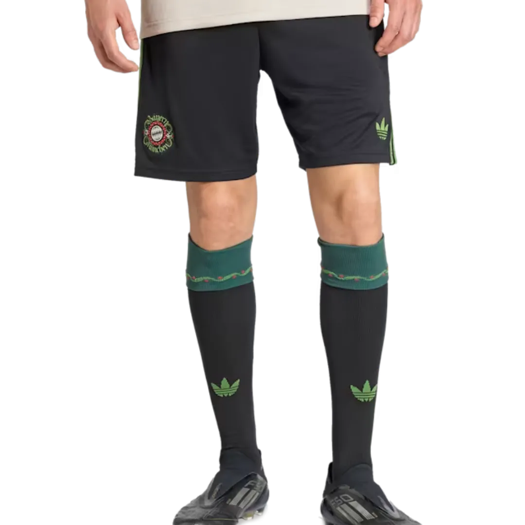 Alternative view of Bayern Munich Wiesn Oktoberfest Soccer Shorts 2025/26
