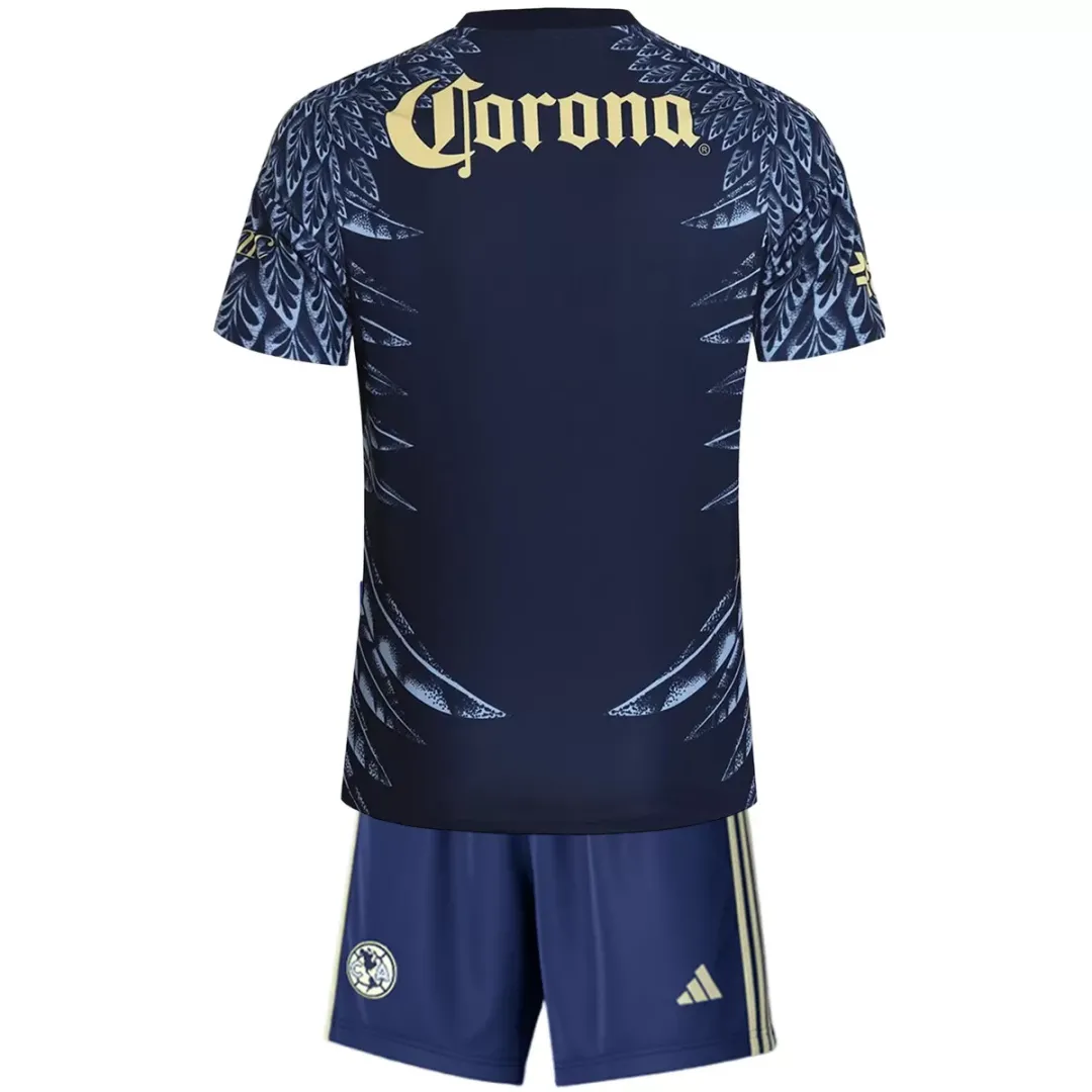 Alternative view of Kid's Club America Away Kit 2025/26