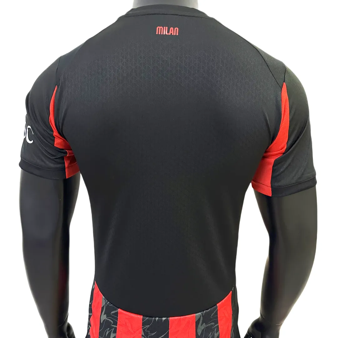 Player Version AC Milan Home Match Jersey 2025/26 - Image 4