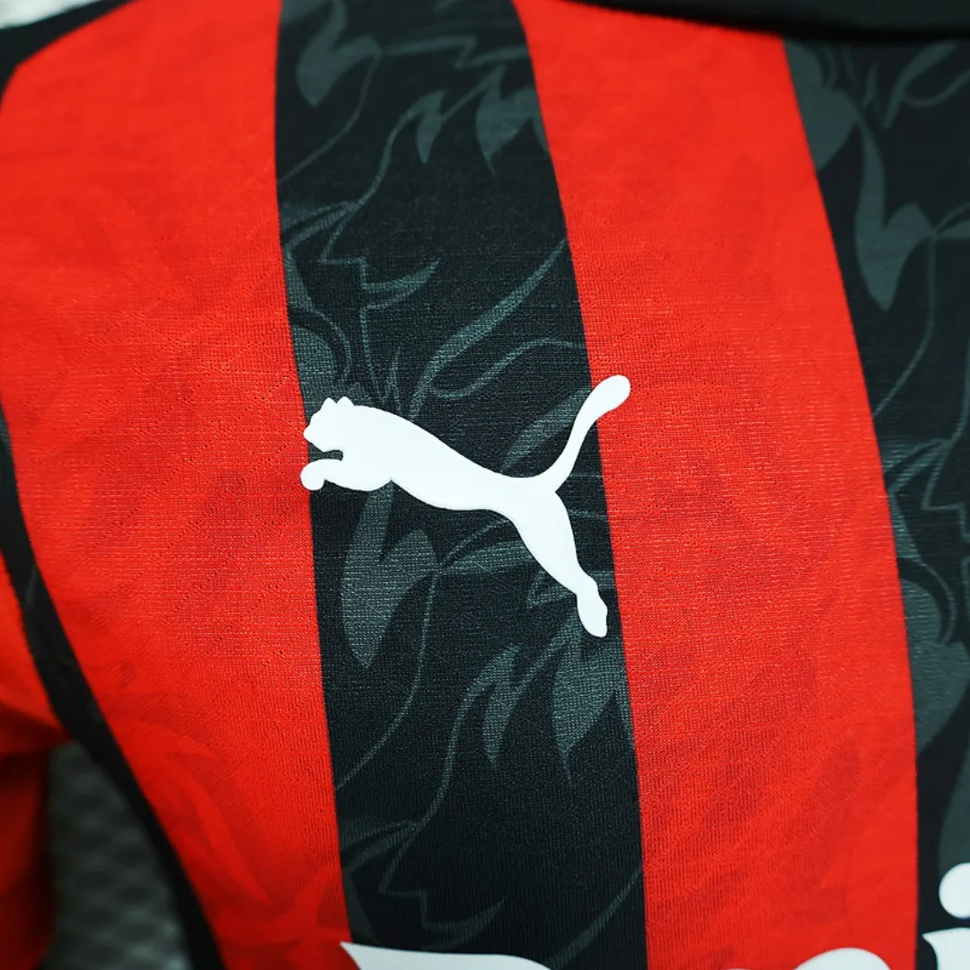 Player Version AC Milan Home Match Jersey 2025/26 - Image 7