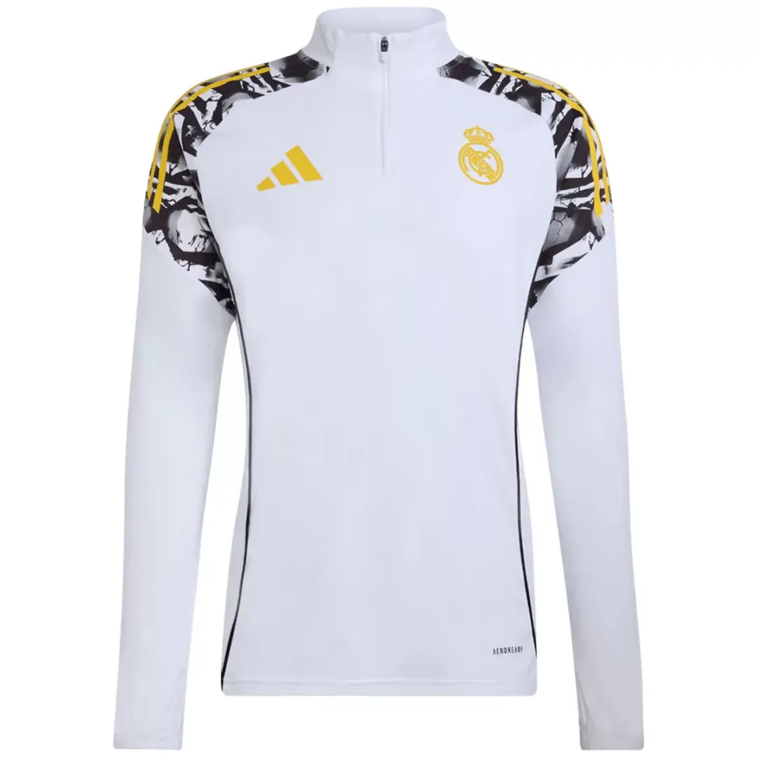 Alternative view of Real Madrid x Marvel Zipper Sweatshirt Kit(Top+Pants) White 2025/26
