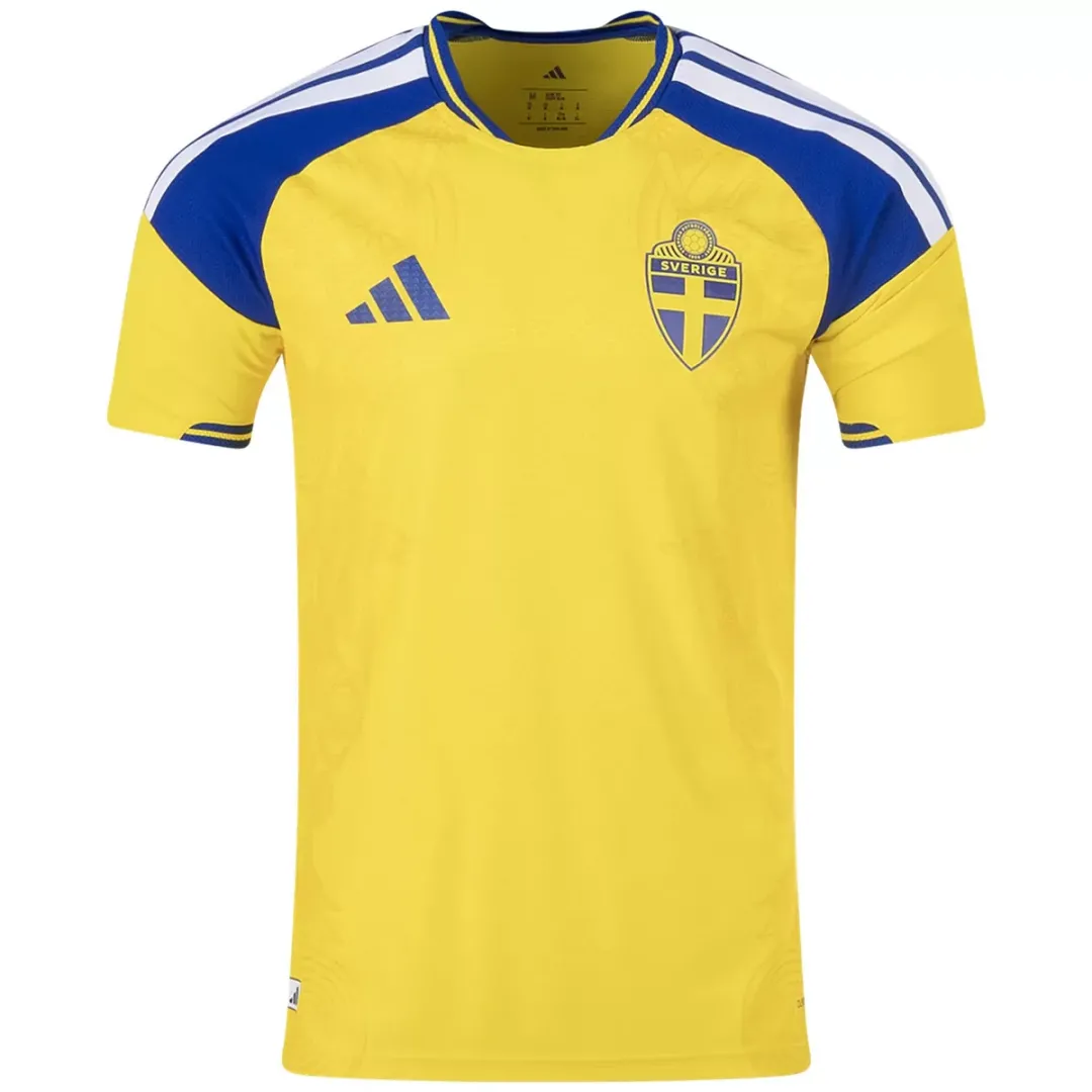 Player Version Sweden Home Authentic Jersey World Cup 2026