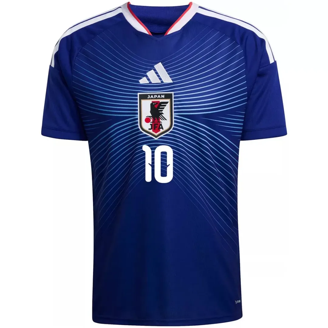 Alternative view of Kubo #10 Japan Home Jersey World Cup 2026