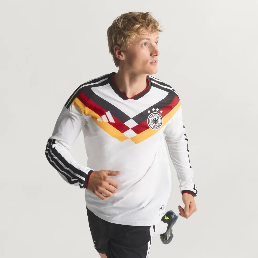 Player Version Germany Home Long Sleeve Authentic Jersey World Cup 2026 - Image 8