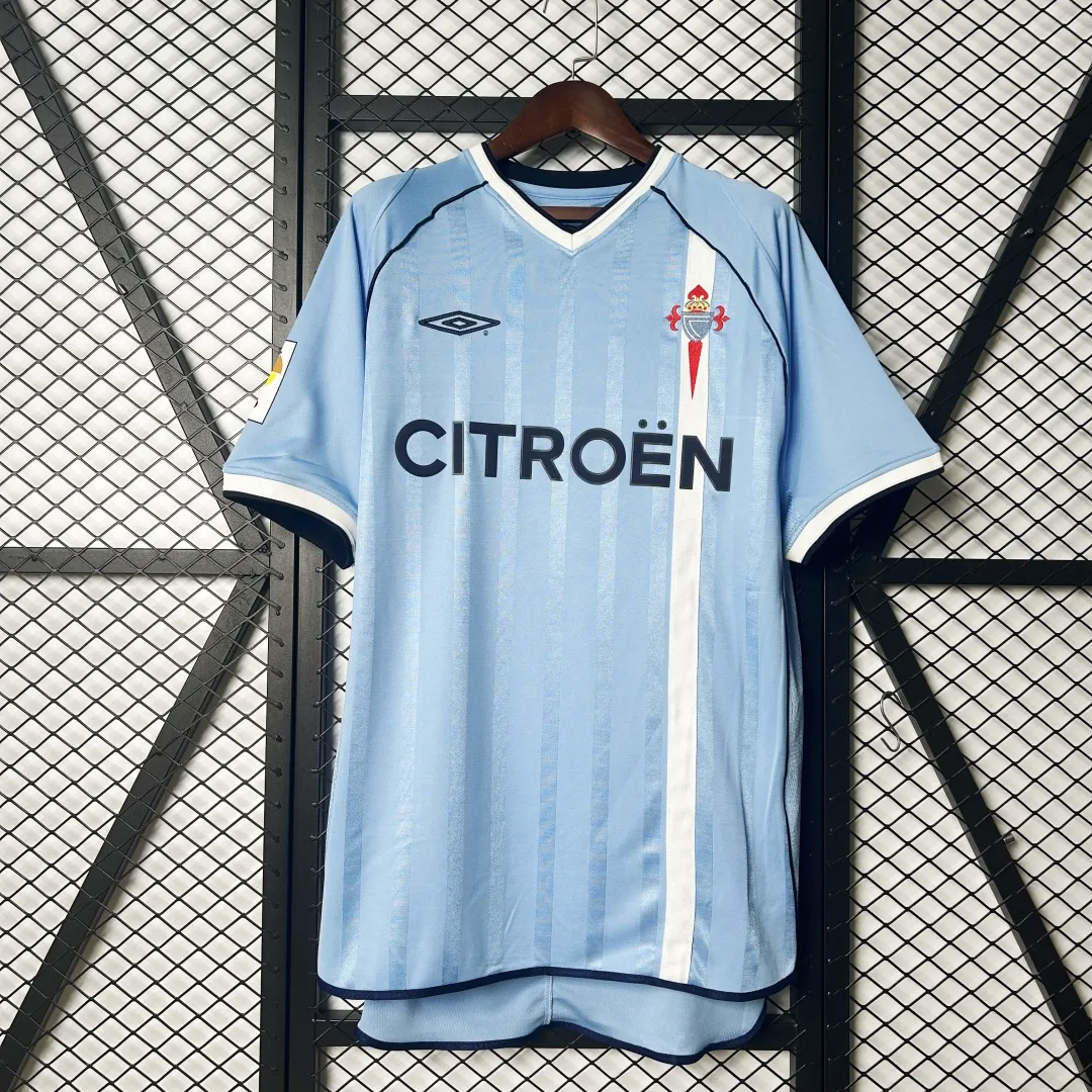 Alternative view of Retro Celta Vigo Home Jersey 2001/02