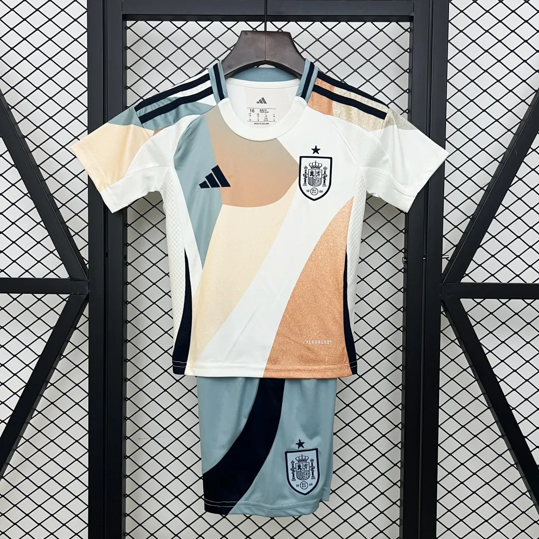 Alternative view of Kid's Spain Away Kit For Women's Euro 2025