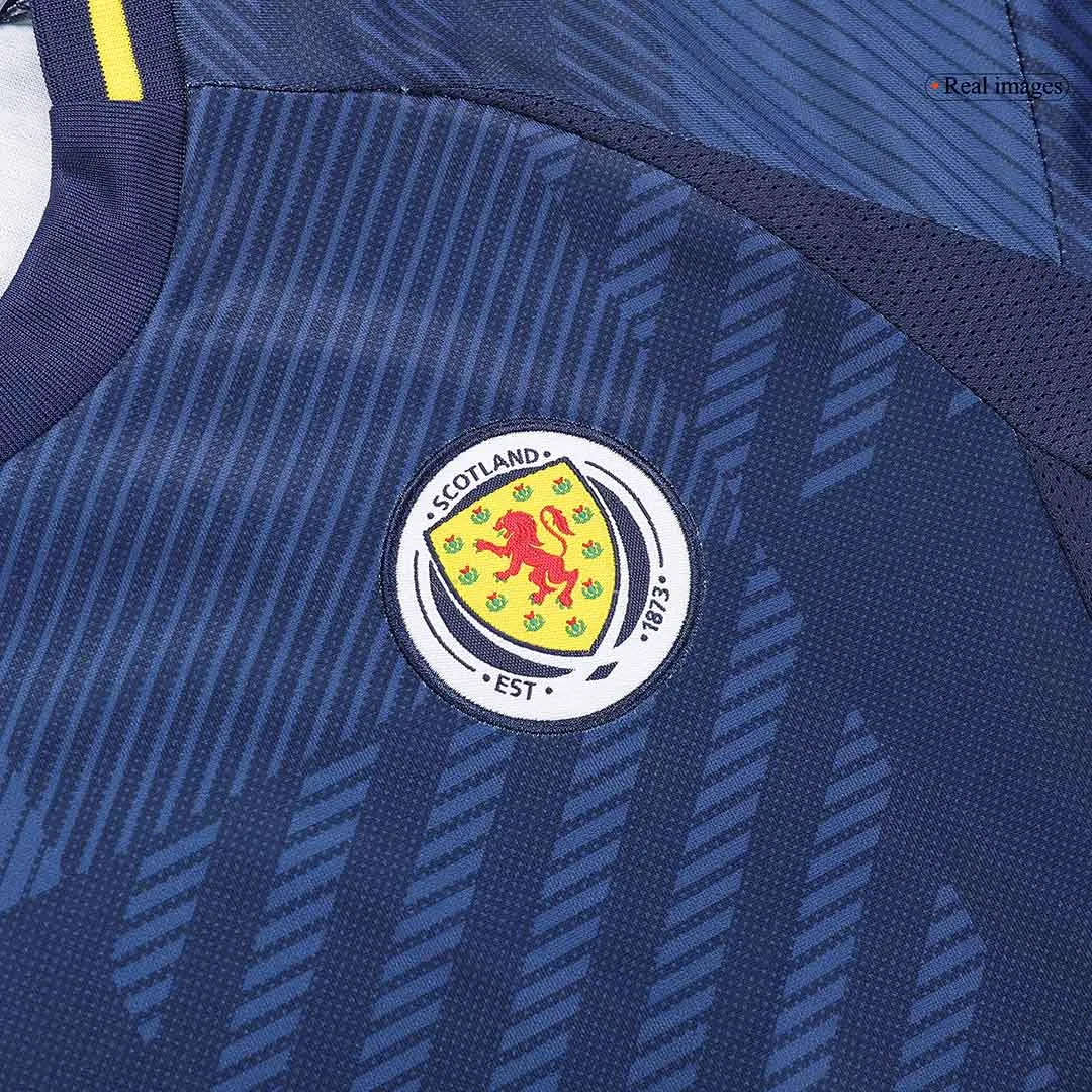 Kid's Scotland Home Jersey+Shorts EURO 2024 - Image 6