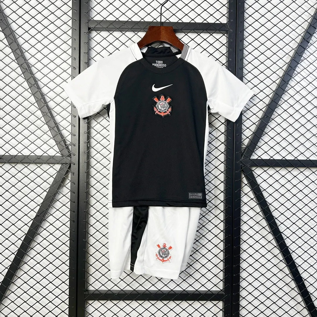 Alternative view of Kid's Corinthians Away Kit 2025