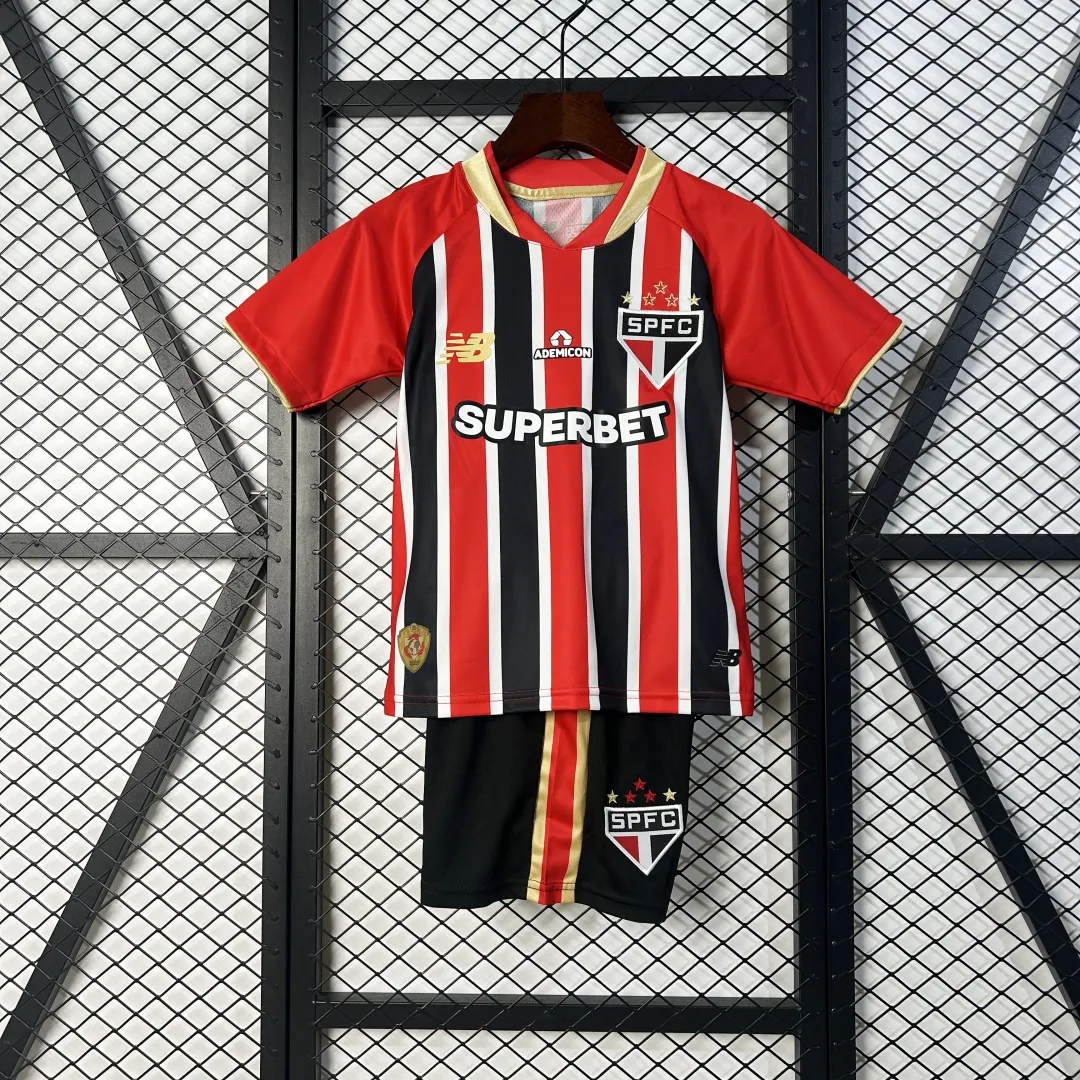 Alternative view of Kid's Sao Paulo Away Kit 2025