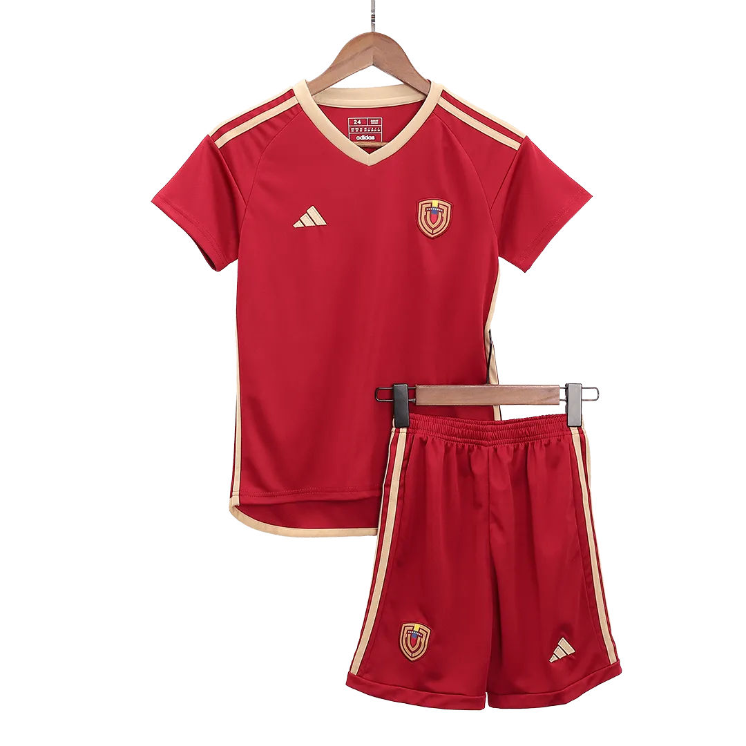 Kid's Venezuela Home Jersey+Shorts Copa America 2024