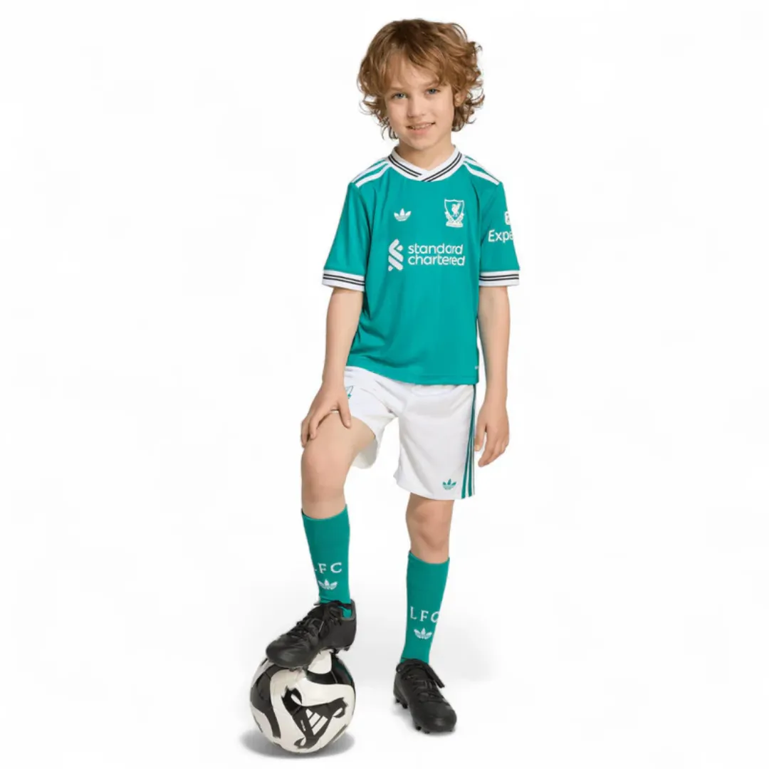 Kid's Liverpool Third Kit 2025/26 - Image 3