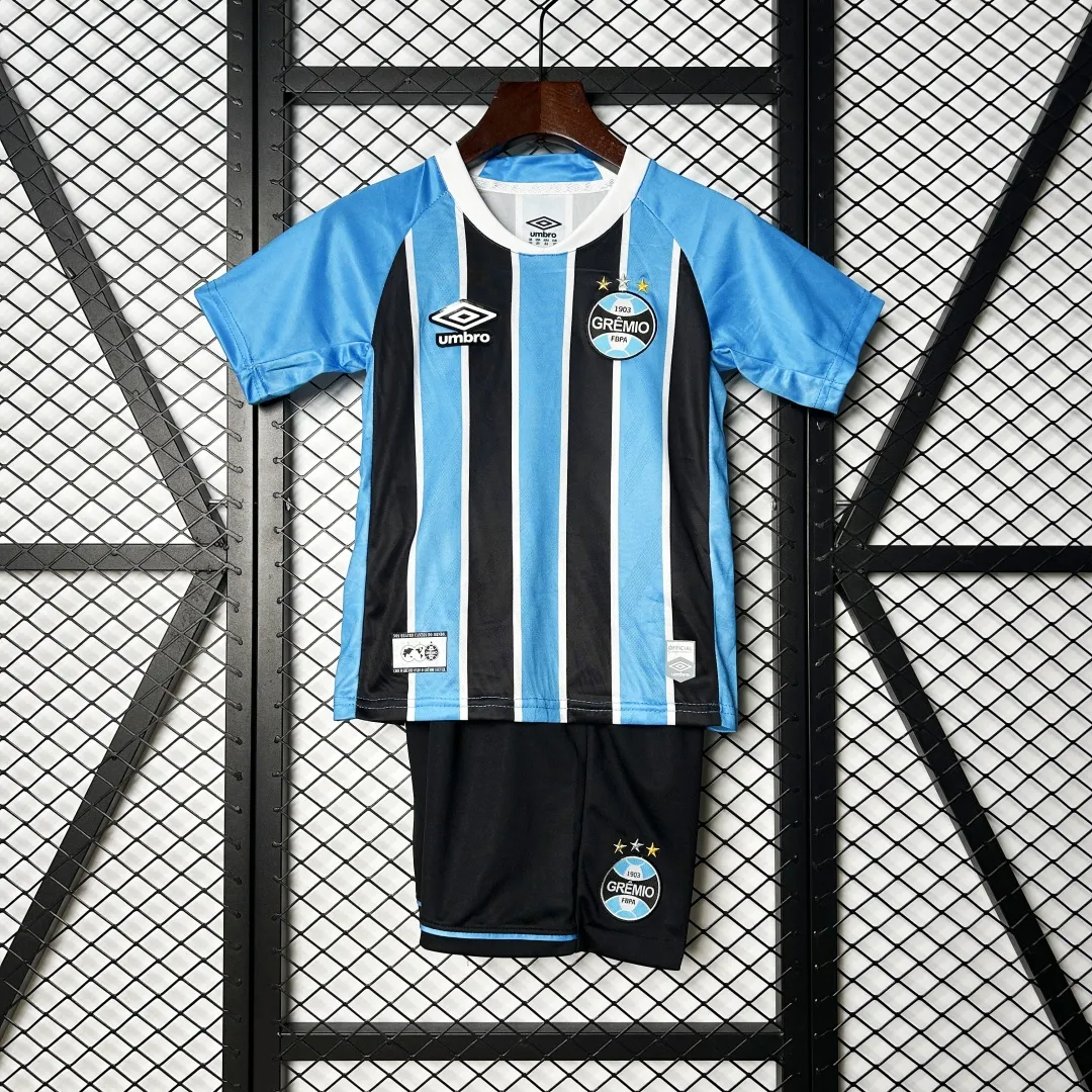 Kid's Grêmio FBPA Home Kit 2025 - Image 3