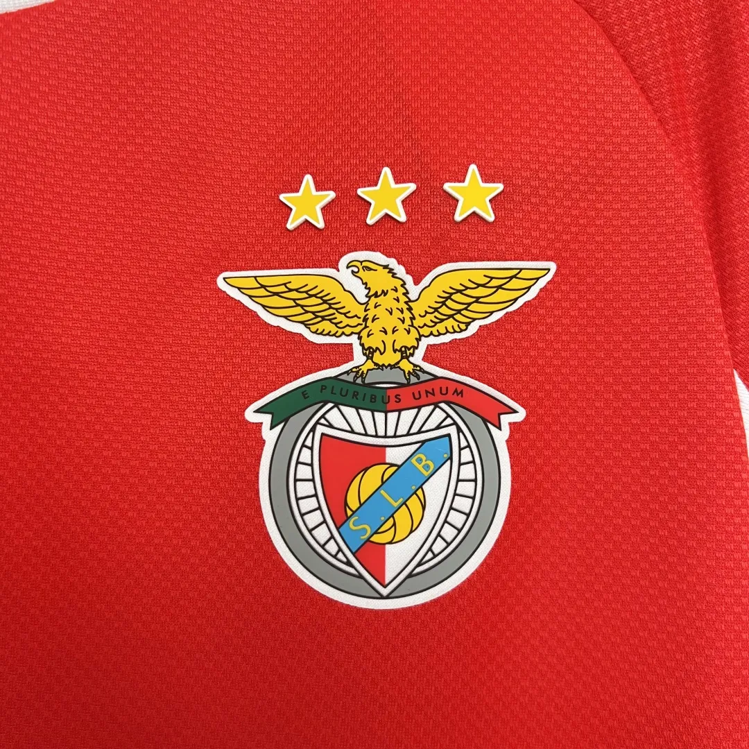 Benfica Home Long Sleeve Jersey 2025/26 - Image 8