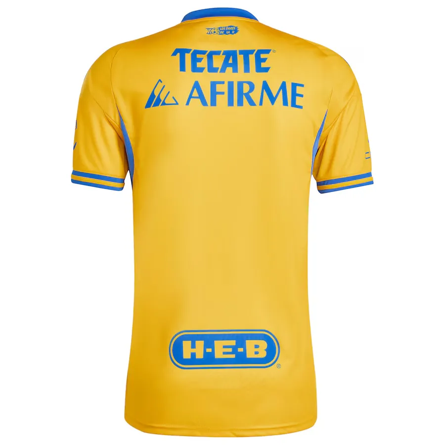 Alternative view of Tigres UANL Home Jersey 2025/26