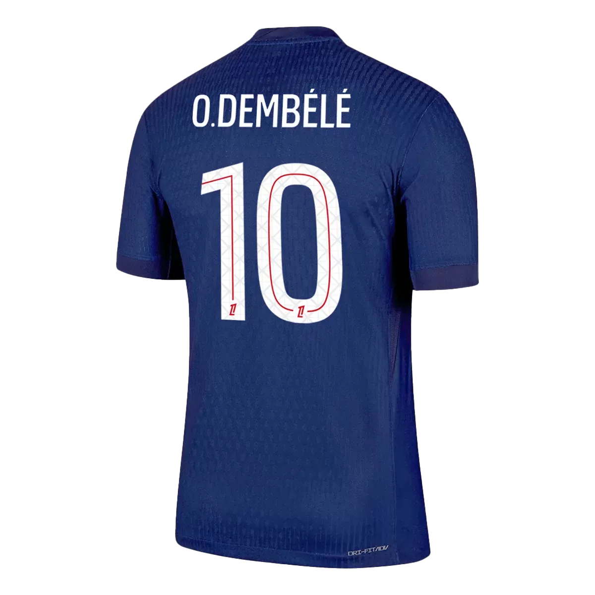 Alternative view of Player Version O.DEMBÉLÉ #10 PSG Paris Saint-Germain Home Jersey 2025/26