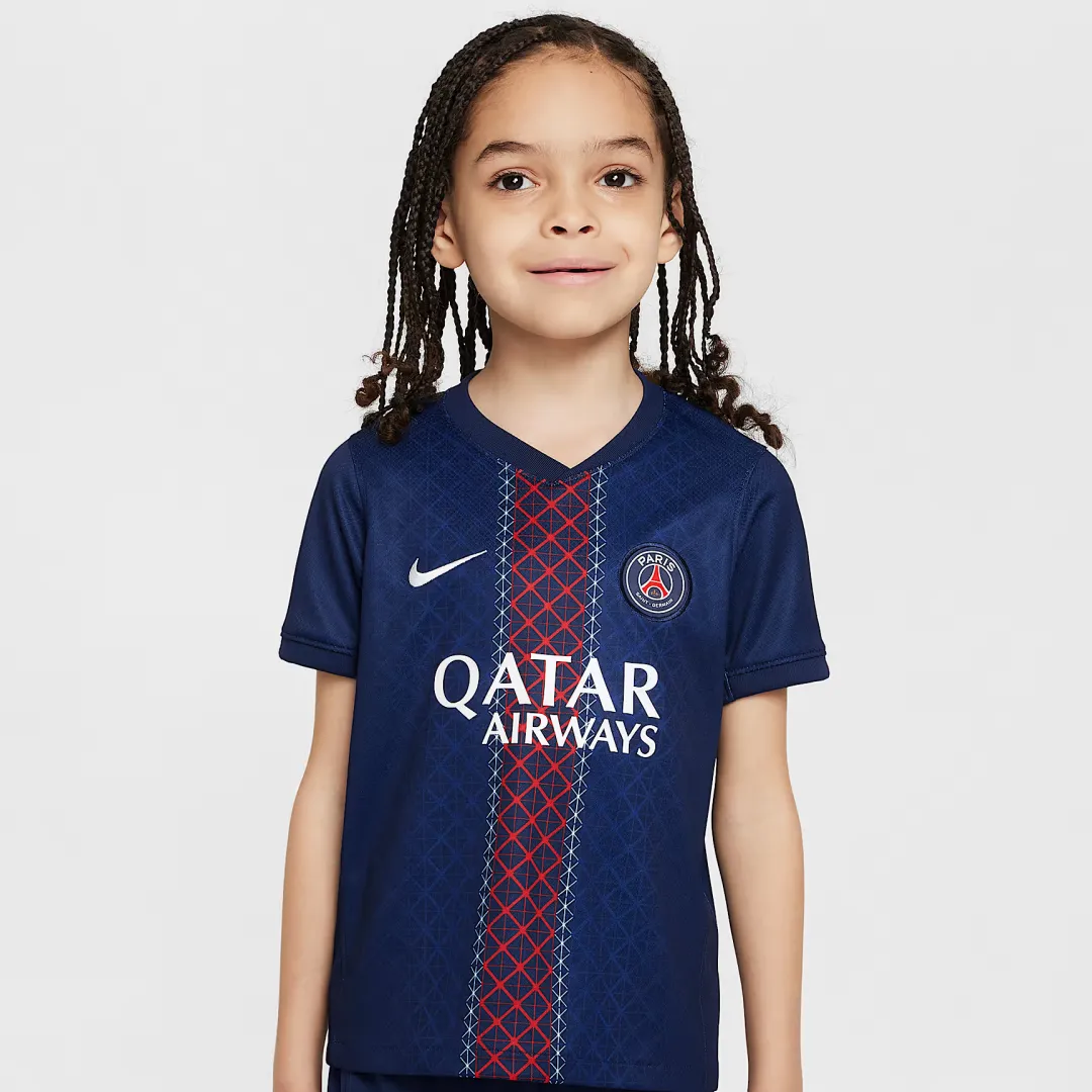 Alternative view of Kid's Paris Saint-Germain PSG Home Kit 2025/26