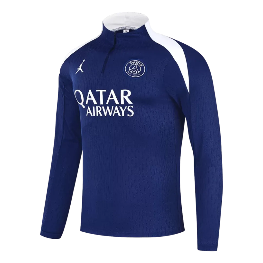Kid's PSG Paris Saint-Germain Zipper Sweatshirt Kit(Top+Pants) Navy 2025/26 - Image 3