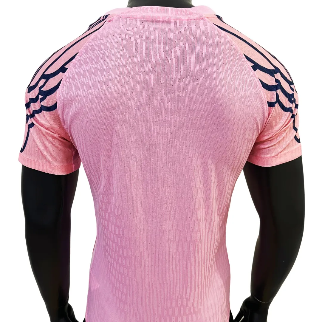 Alternative view of Player Version PSG Paris Saint-Germain Pink Jersey 2025/26