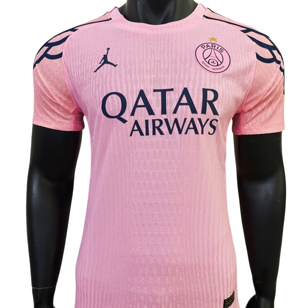 Player Version PSG Paris Saint-Germain Pink Jersey 2025/26