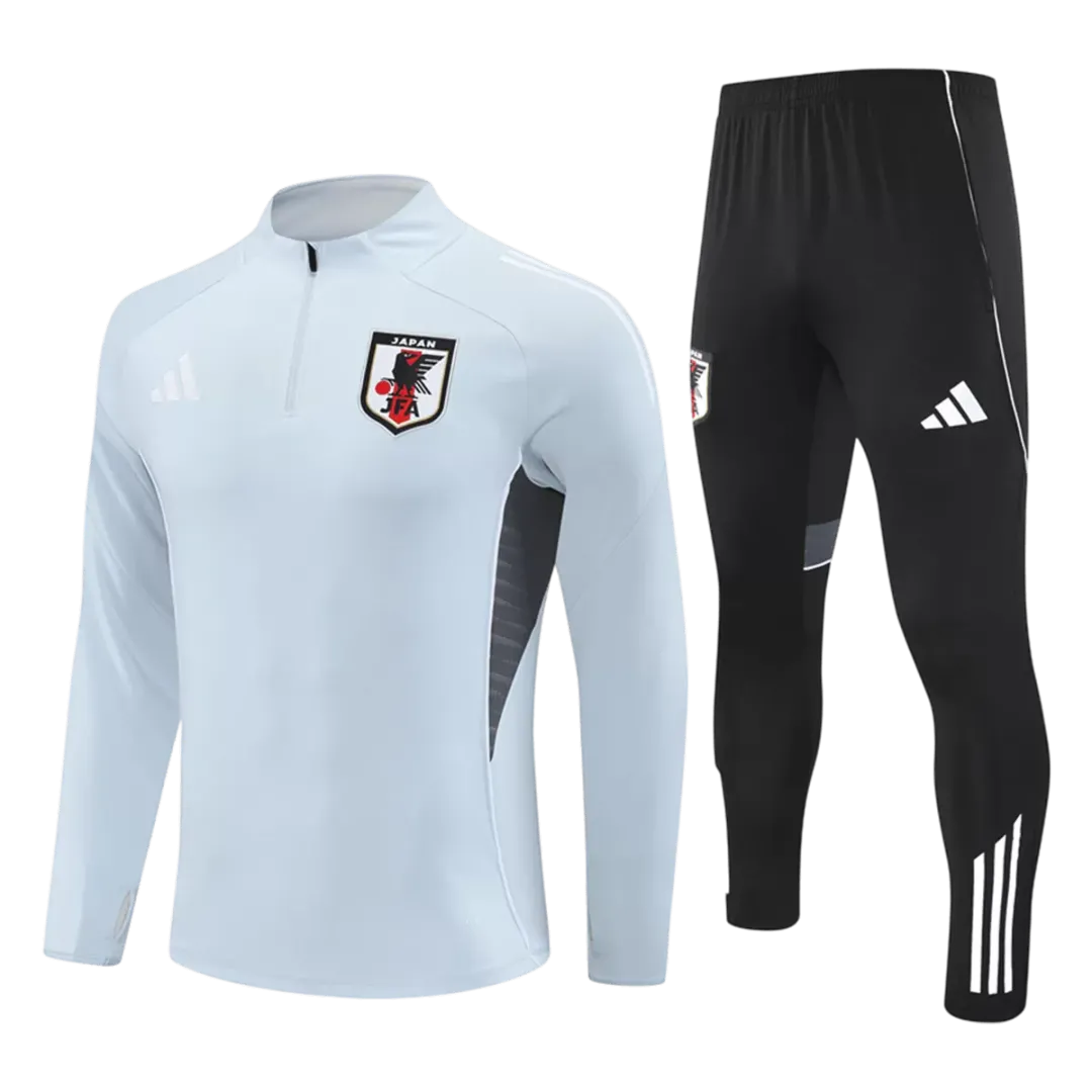 Alternative view of Kid's Japan Zipper Sweatshirt Kit(Top+Pants) White 2026