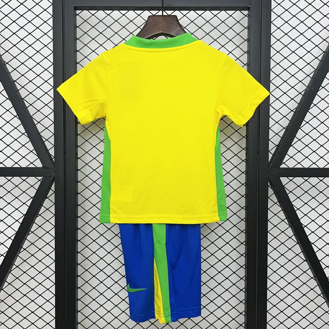 Kid's Home Kit For Brazil Women Team 2025 - Image 10