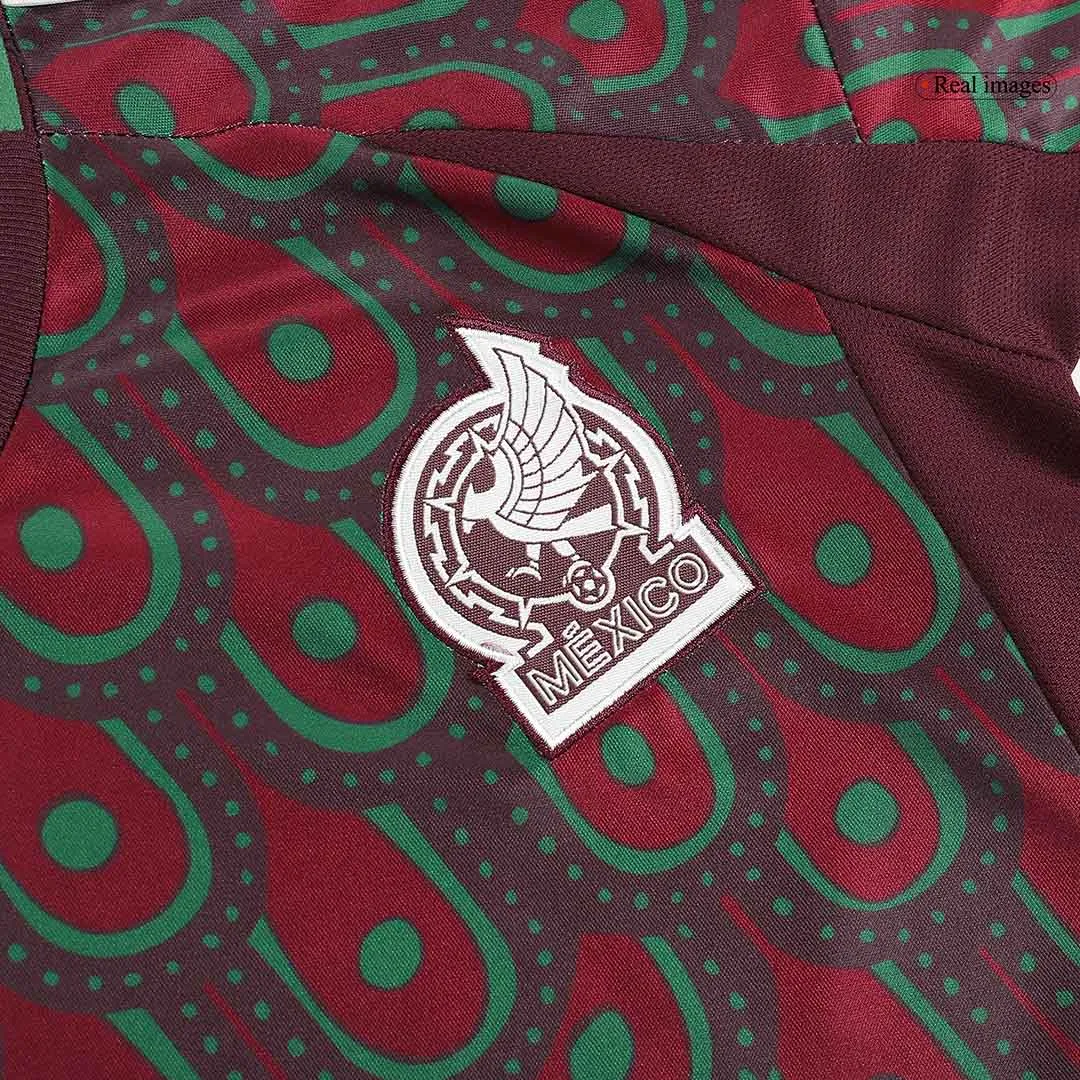 Kid's Mexico Home Jersey+Shorts Copa America 2024 - Image 4