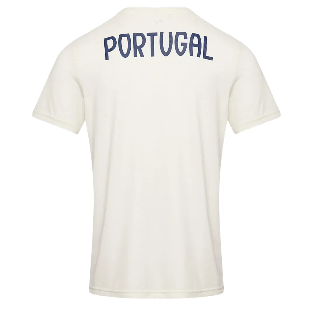 Alternative view of Portugal White Training Jersey 2025