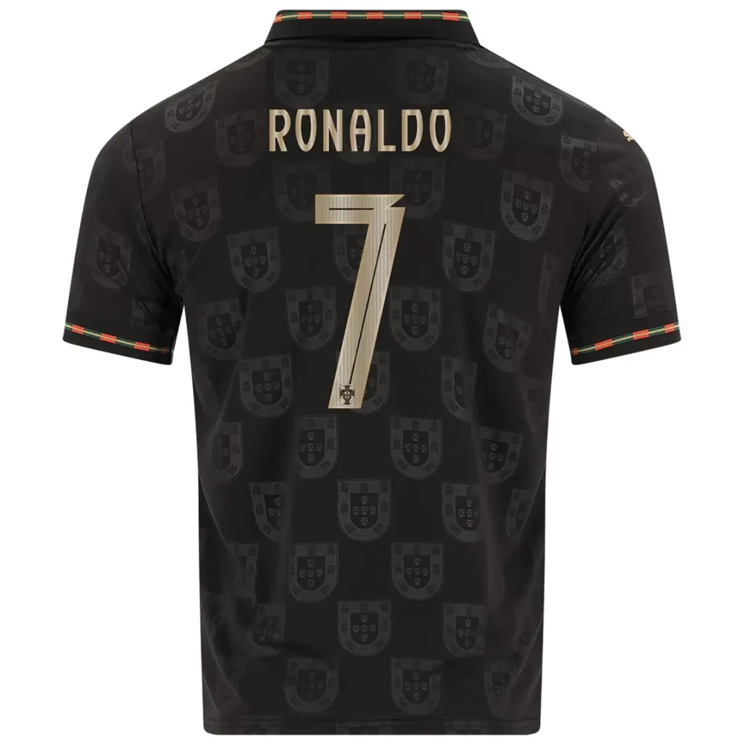RONALDO #7 Portugal 'Black Panther' Eusébio Special Edition Jersey World Cup 2026
