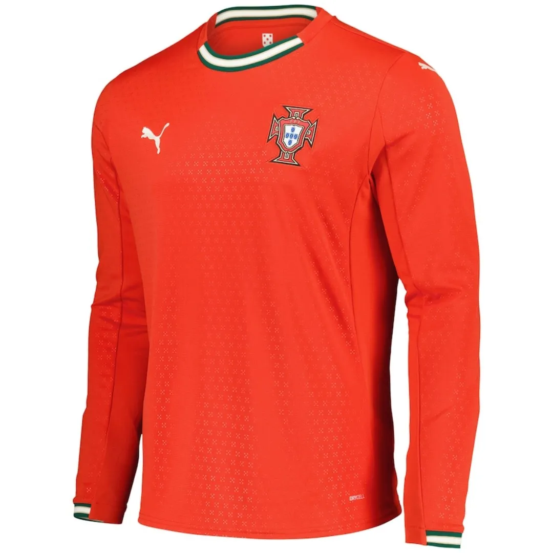 Portugal Home Long Sleeve Jersey 2025