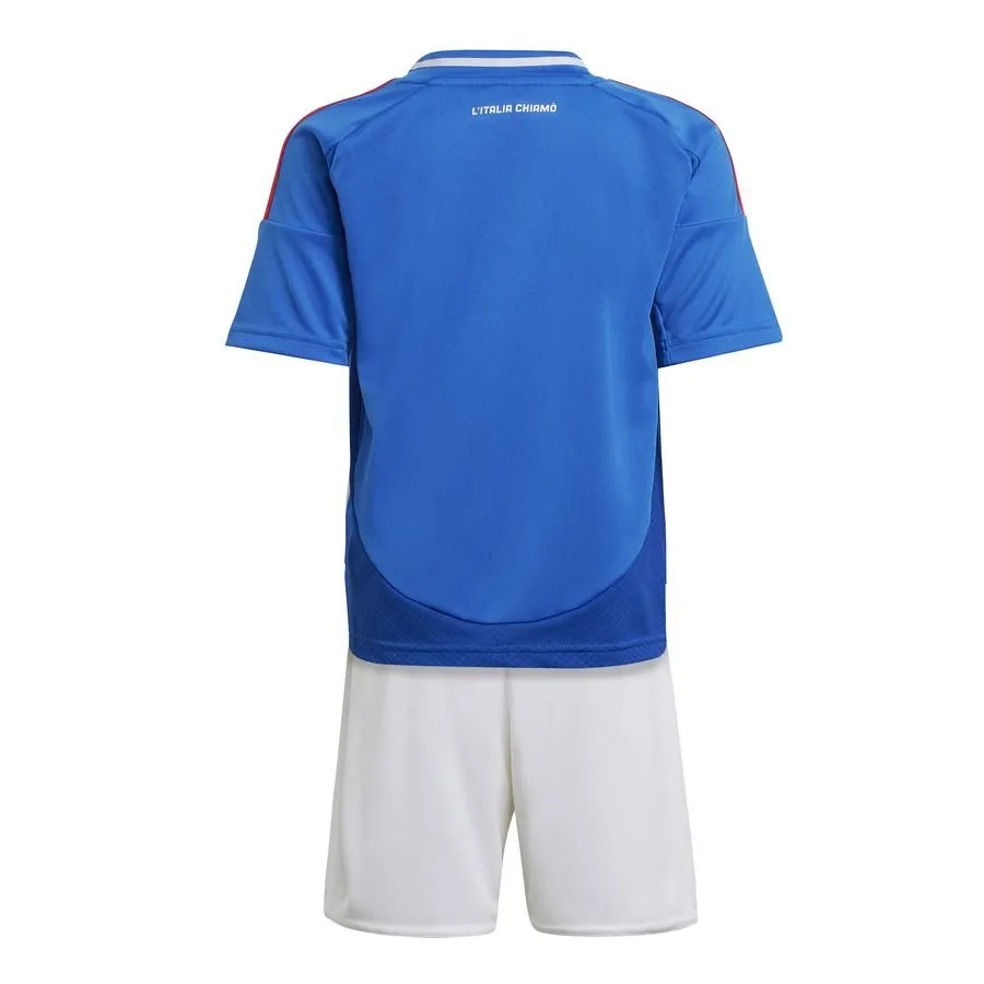 Alternative view of Kid's Italy Home Jersey+Shorts EURO 2024