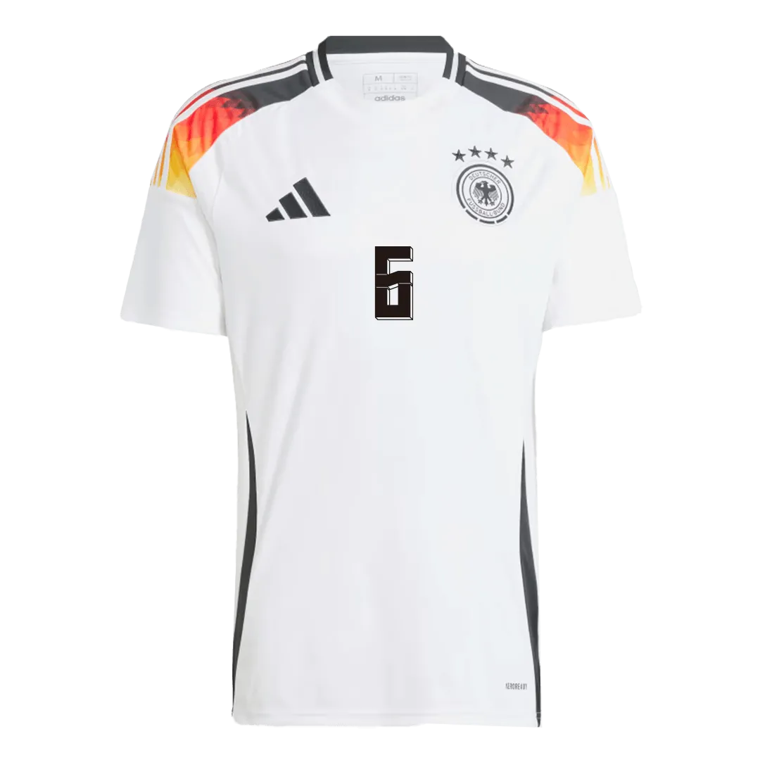 Alternative view of Joshua Kimmich #6 Germany Home Jersey EURO 2024
