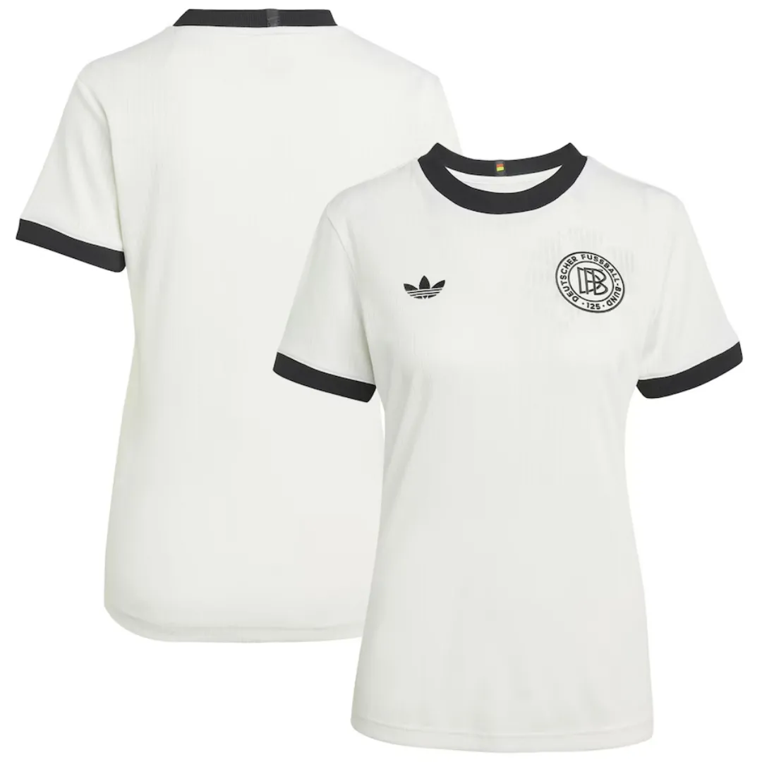 Alternative view of Women's Germany 125th Anniversary White Jersey 2025