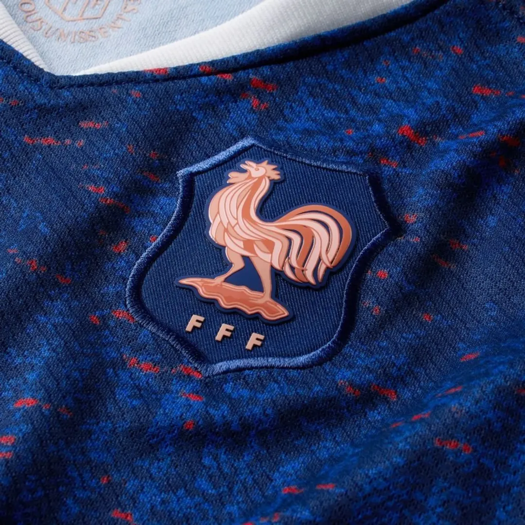 Kid's France Home Jersey For Women's Euro 2025 - Image 6