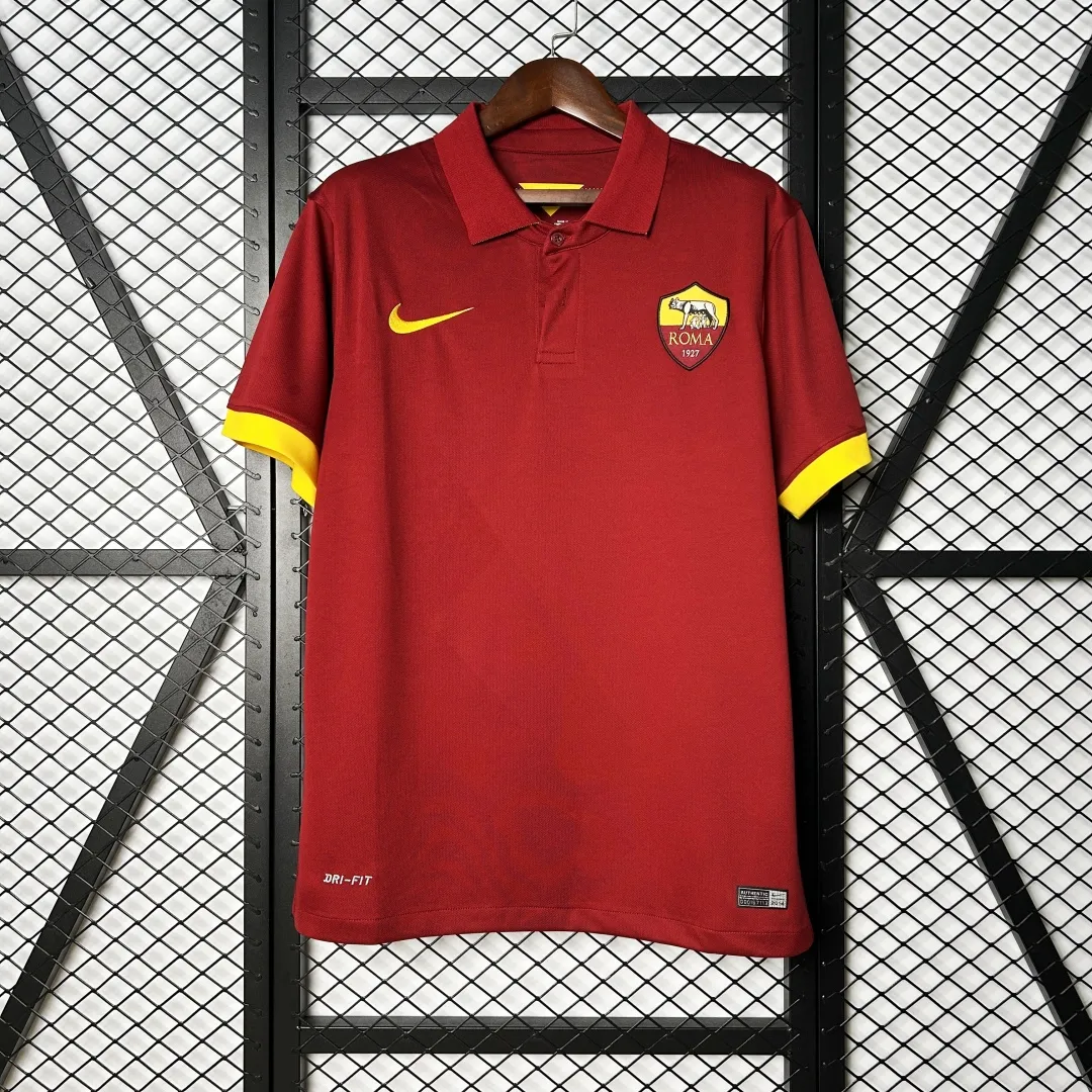 Alternative view of Retro AS Roma Home Jersey 2014/15