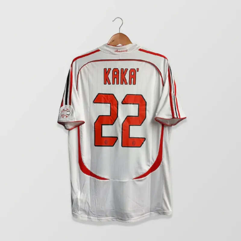 Kid's Retro AC Milan Away Kit 2006/07 - Image 6