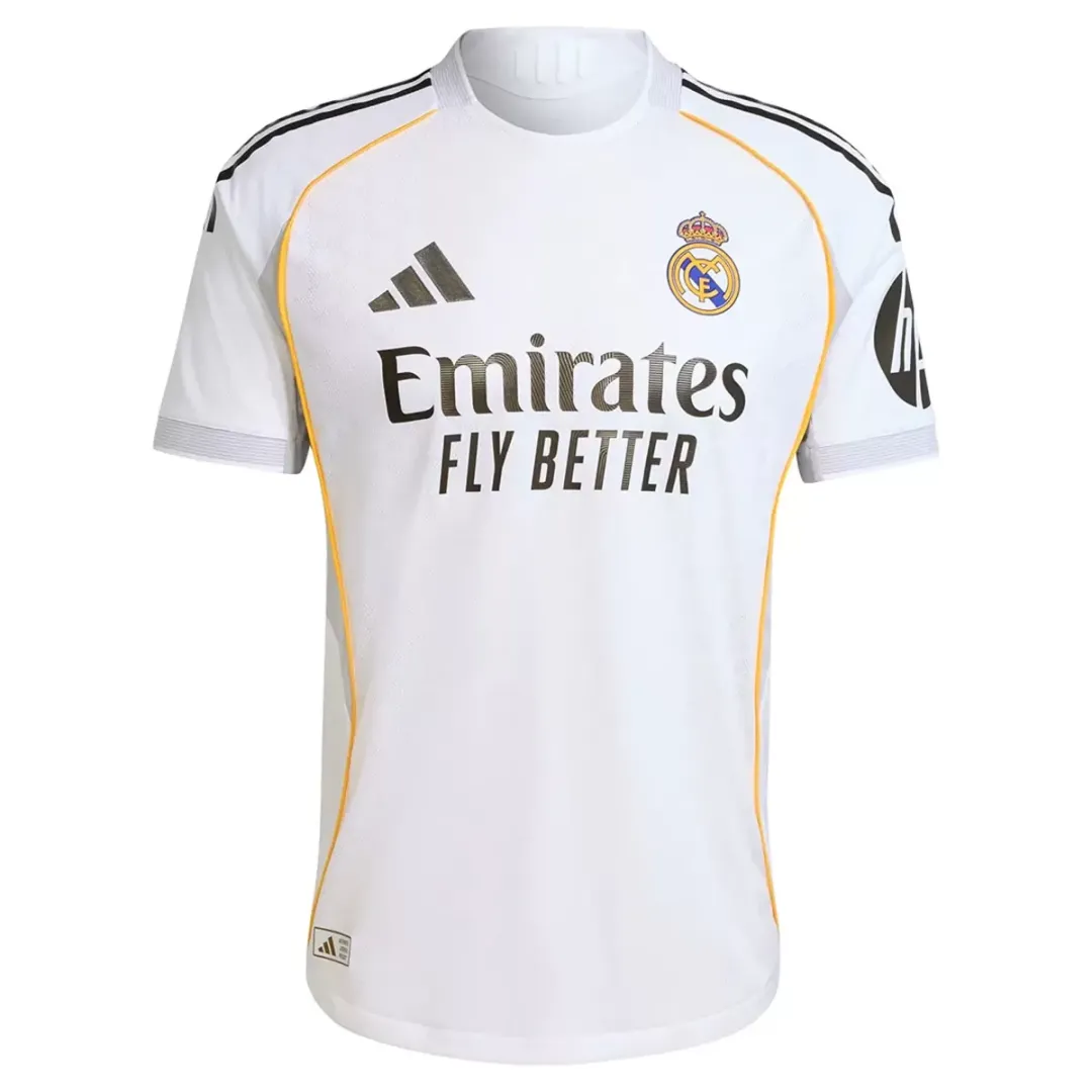 Player Version Real Madrid Home Match Jersey 2025/26
