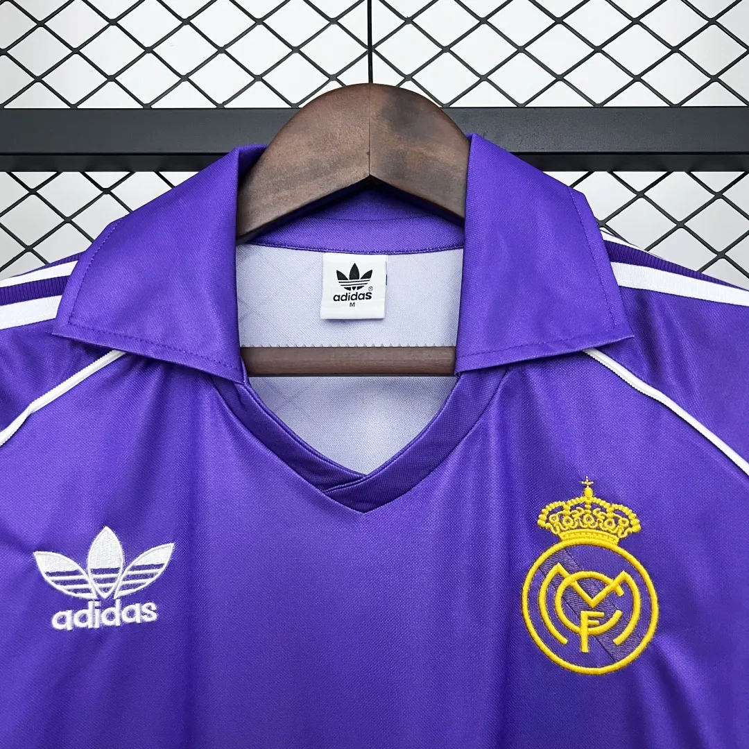 Retro Real Madrid Away Jersey 84/85 - Image 3
