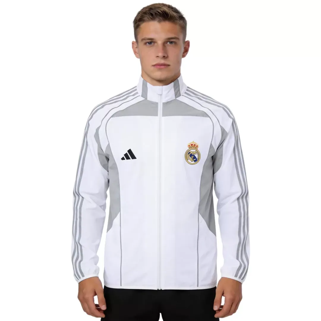 Alternative view of Real Madrid Windbreaker Jacket White 2025/26