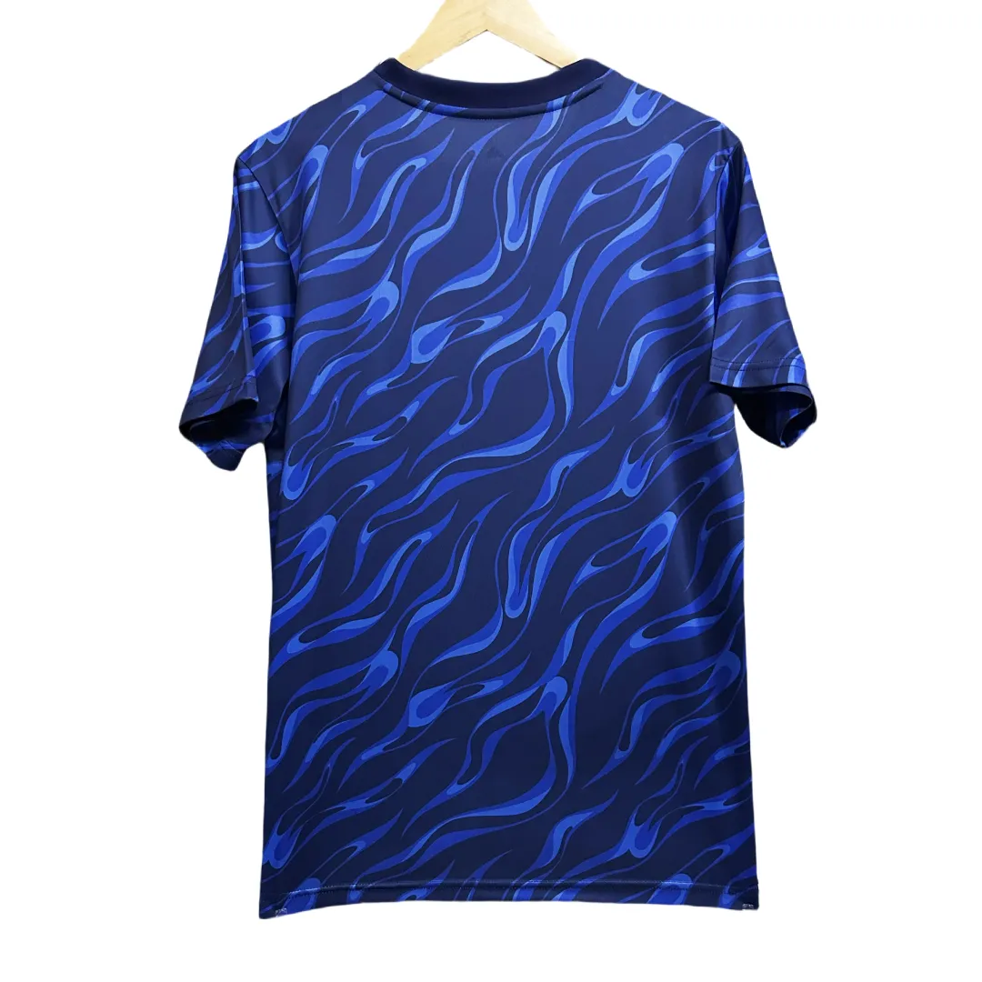 Alternative view of Real Madrid Blue Trainning Jersey 2025/26