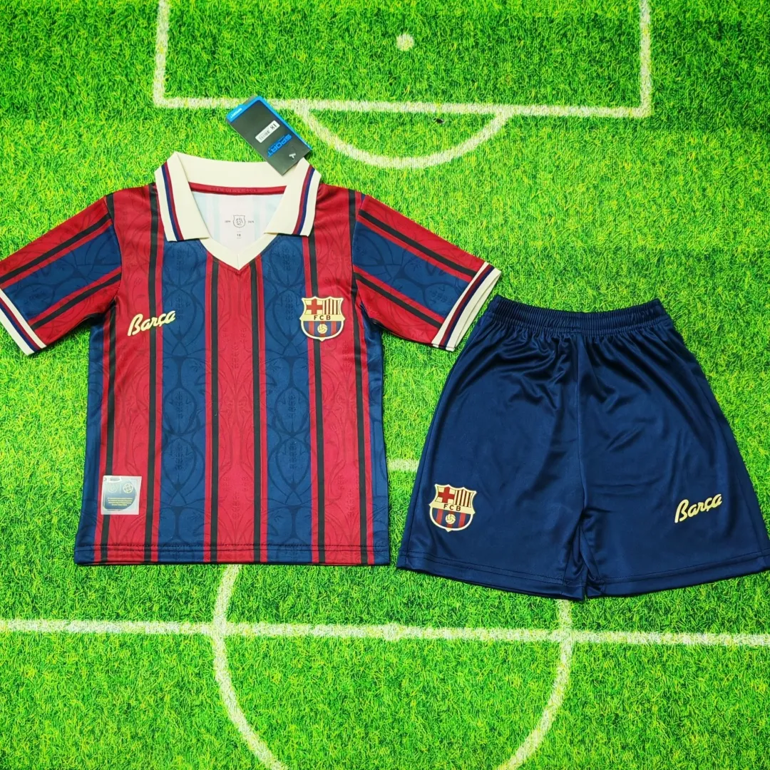 Alternative view of Kid's Barcelona 125th Anniversary Kit 2025/26