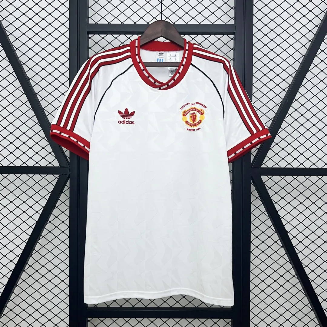 Alternative view of Retro Manchester United Away Jersey 1991