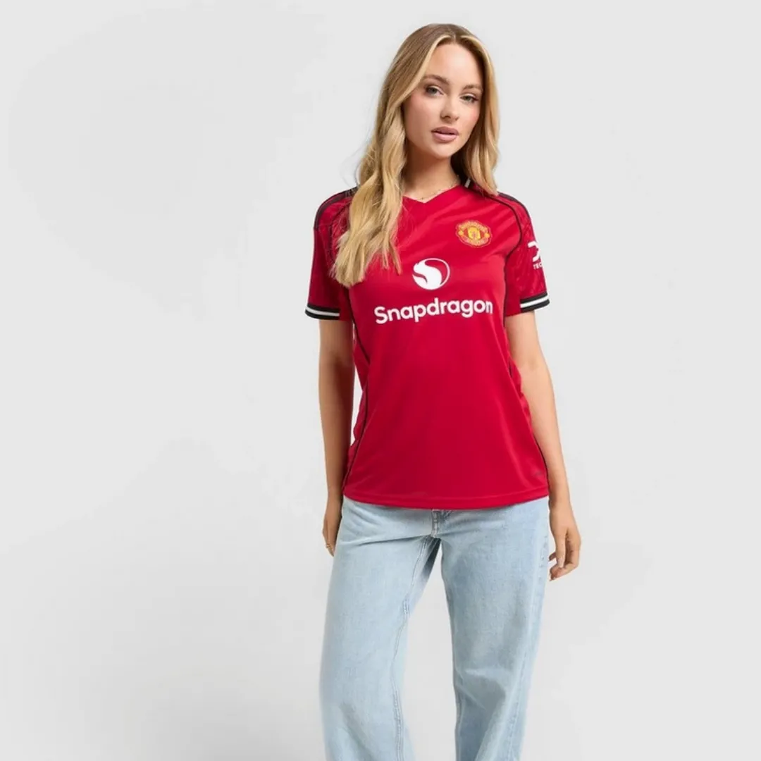 Women's Manchester United Home Jersey 2025/26 - Image 3