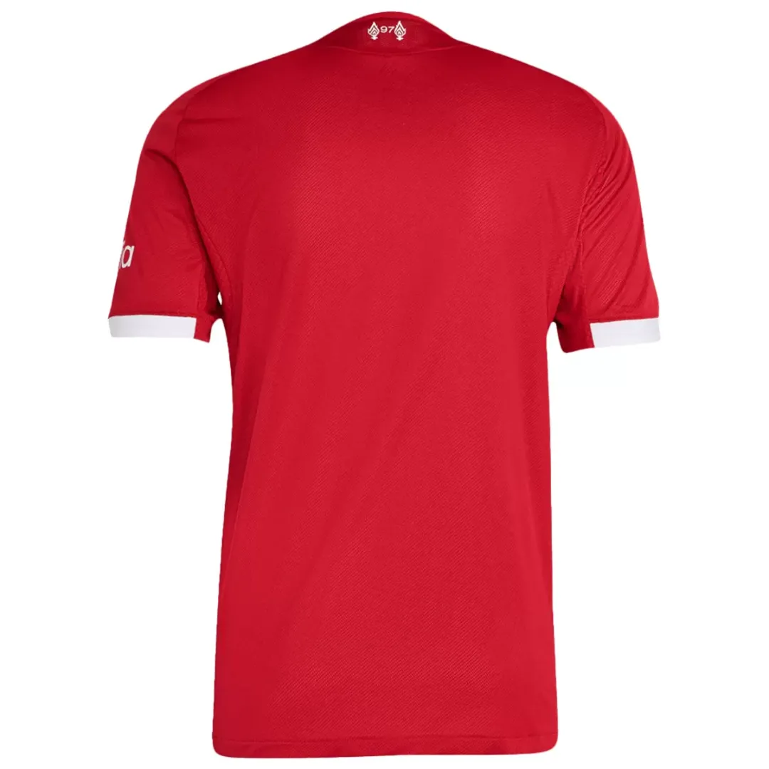 Alternative view of Player Version Liverpool Home Jersey 2025/26
