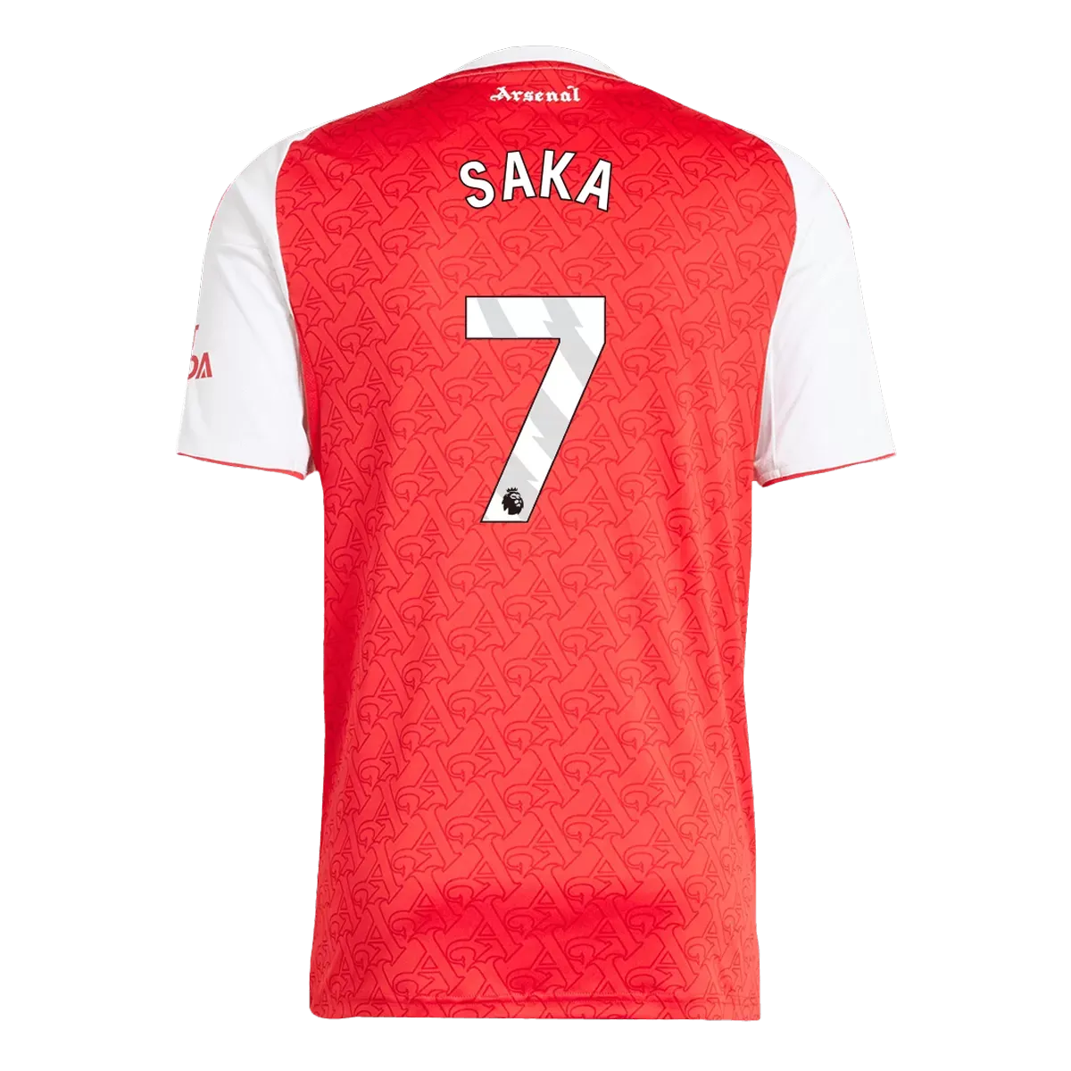 Alternative view of SAKA #7 Arsenal Home Jersey 2025/26