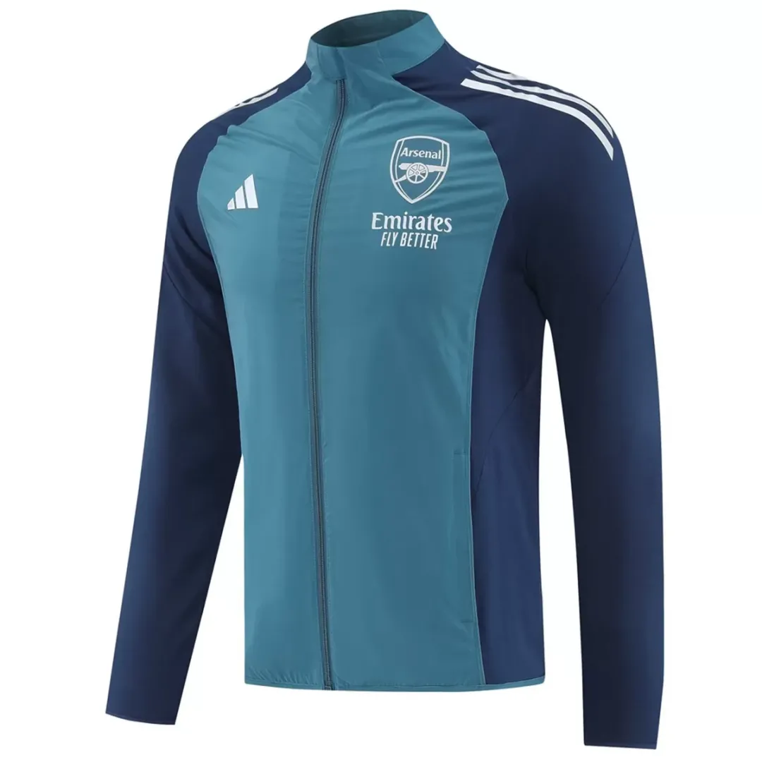 Arsenal Windbreaker Jacket Green 2025/26 - Image 3