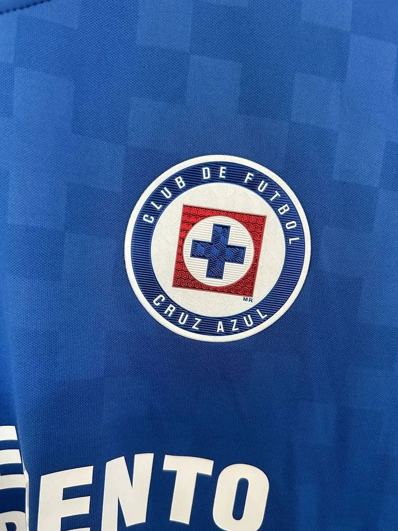 Alternative view of Cruz Azul soccer jersey Home Fan version 2025-26