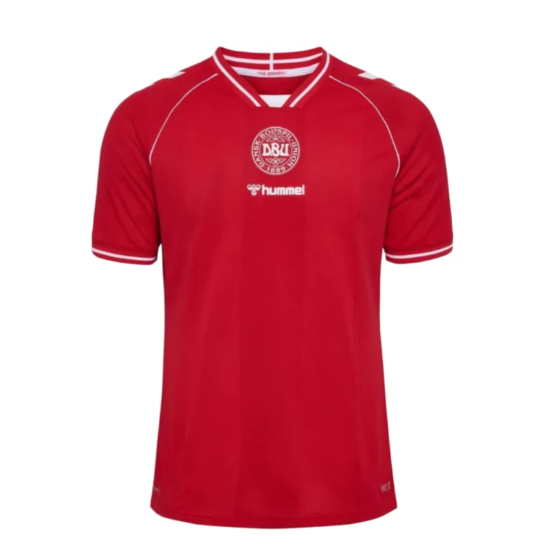 Denmark World Cup 2026 Home Short Sleeve Kit & Jersey Fan Version
