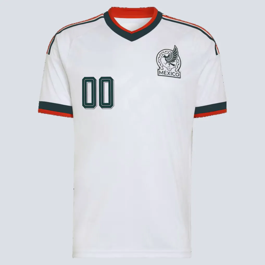 Most Popular    Mexico National Team adidas 2026 Away Replica Custom Jersey - White