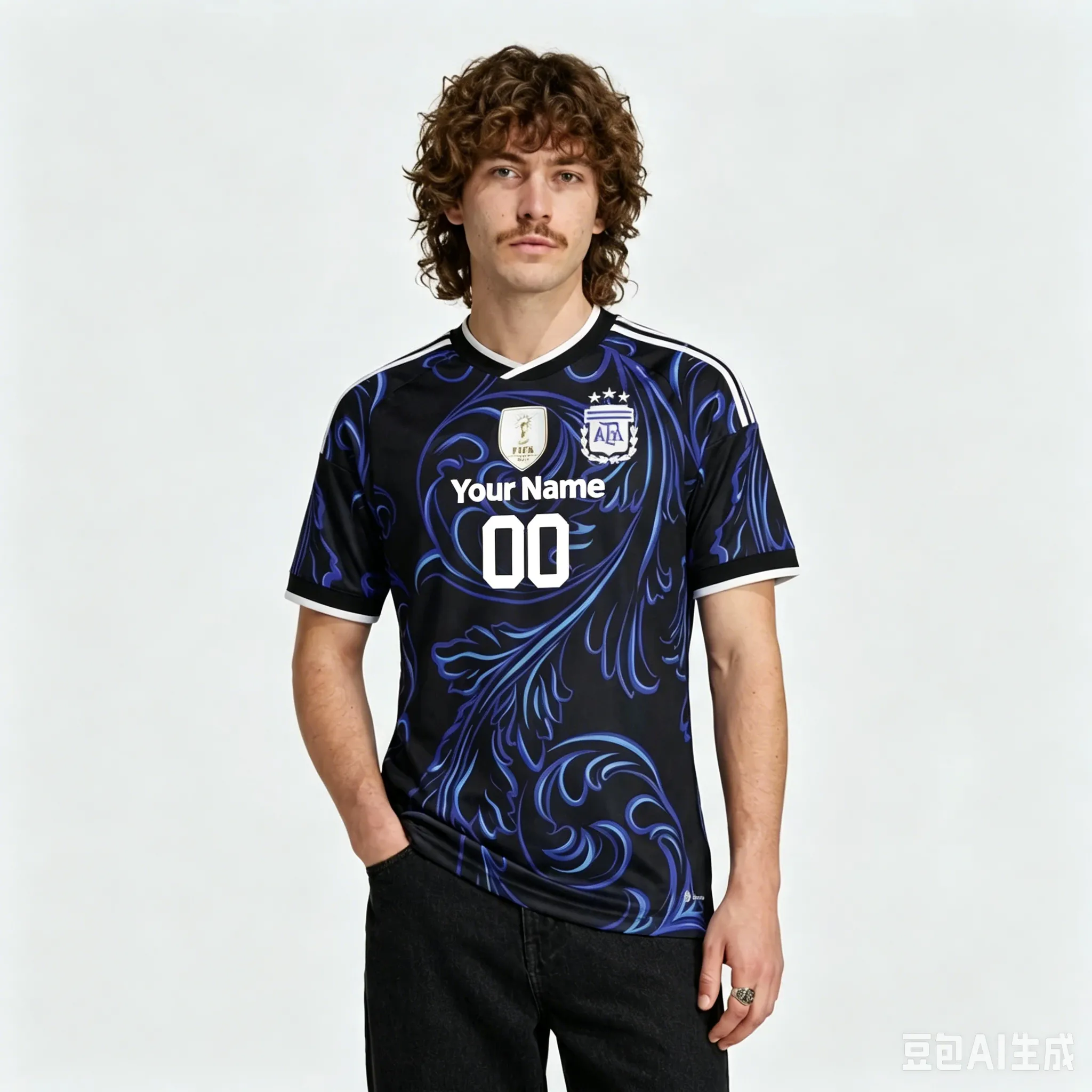 Alternative view of Argentina Away Jersey World Cup 2026